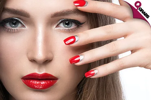 From QR40 Feel fabulous with two types of Gel Nail Polish OR a Set of Gel Nails OR Eyelash OR Hair Extensions OR a Protein OR Rebonding Hair Treatment! (Up to QR1600 Value)
